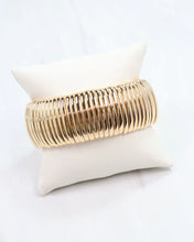 Load image into Gallery viewer, Cobra Stretch Bracelet Gold
