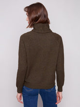 Load image into Gallery viewer, C2939 Textured Cowl Neck Knit Sweater