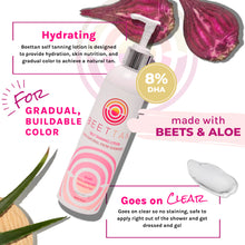 Load image into Gallery viewer, BeetTan Self-Tanning Lotion