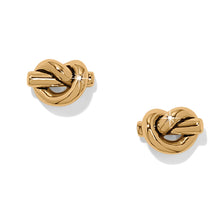 Load image into Gallery viewer, Interlok Single Knot Mini Earrings