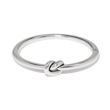 Load image into Gallery viewer, Interlok Single Knot Hinged Bangle