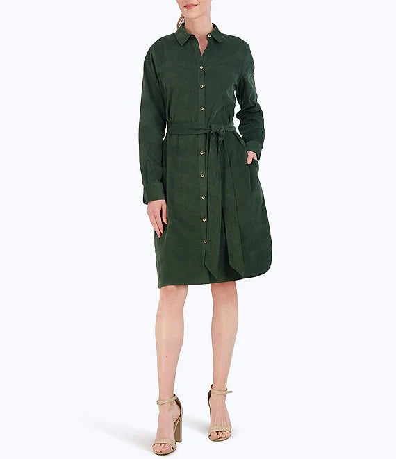 200529-634 Rocca Corduroy Shirt Dress