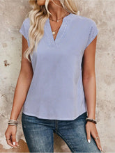 Load image into Gallery viewer, V-Neck Short Sleeved Shirt
