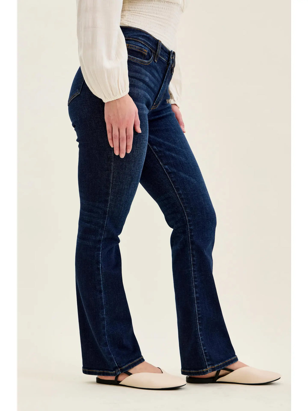 Mr Petite Dark Wash Bootcut