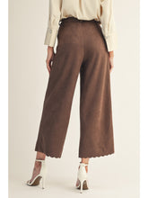 Load image into Gallery viewer, Wide Leg Suede Pants
