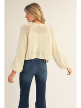 Load image into Gallery viewer, Drop Shoulder Knit Open Cardigan
