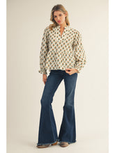 Load image into Gallery viewer, Floral Peplum Top
