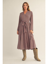 Load image into Gallery viewer, Long Sleeve Flare Midi Dress
