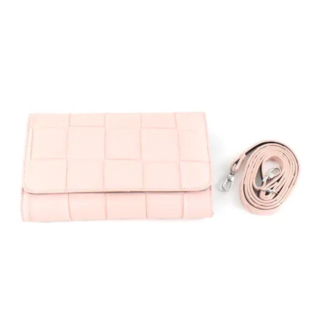 Leather Clutch Crossbody Bag