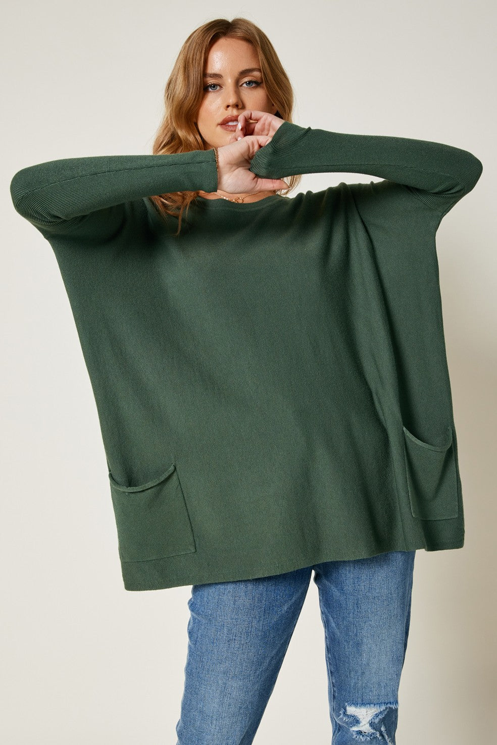 TNR Oversized 2pkt Sweater