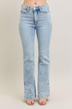 Load image into Gallery viewer, HW Tummy Control Side Slit Slim Boot Cut Vintage Wash
