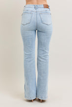 Load image into Gallery viewer, HW Tummy Control Side Slit Slim Boot Cut Vintage Wash

