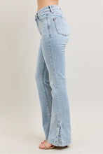 Load image into Gallery viewer, HW Tummy Control Side Slit Slim Boot Cut Vintage Wash
