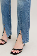 Load image into Gallery viewer, High Waisted Front Seam with Slit Straight Leg
