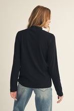 Load image into Gallery viewer, Long Sleeve Solid Mock Neck
