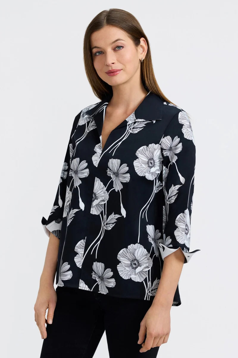 203725 Agnes Black Poppy