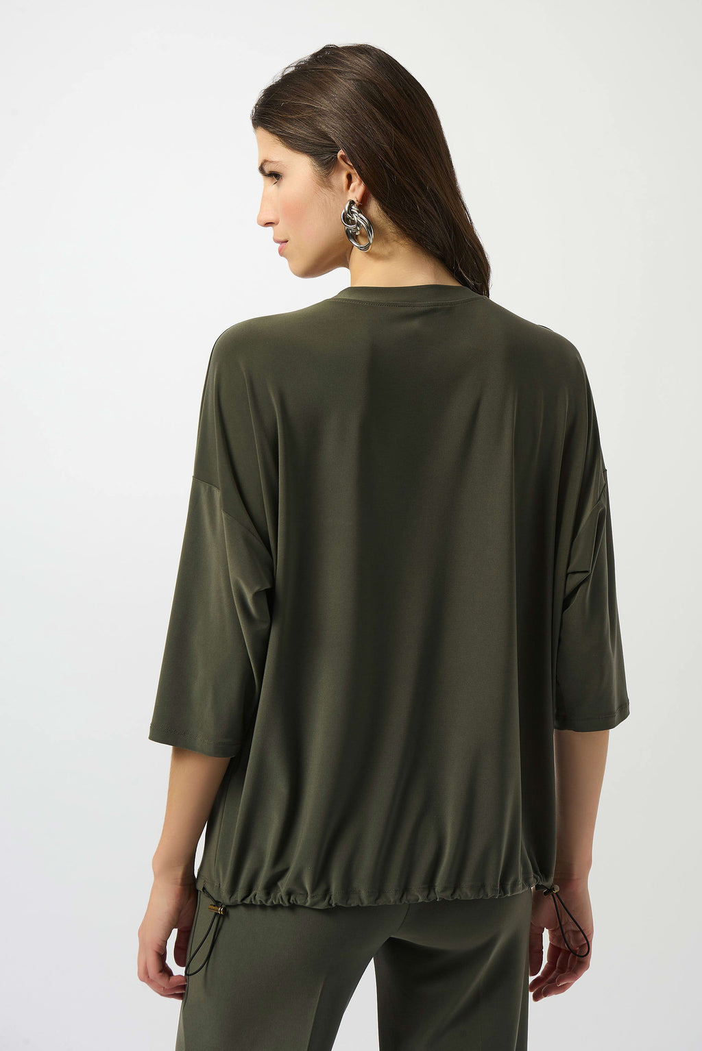 Silky Knit and Memory Cocoon Top