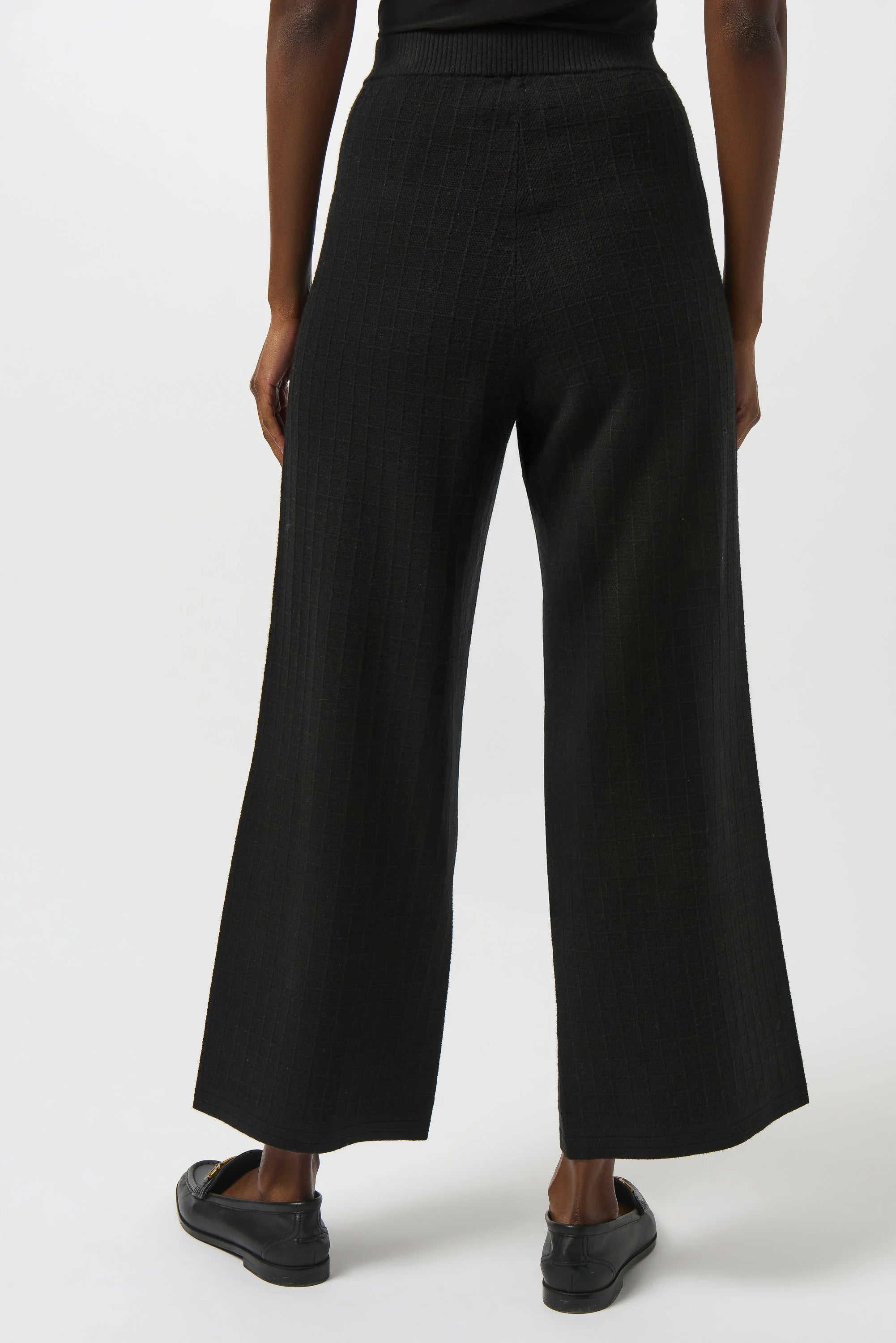 253984 Sweater Knit Straight Leg Pants- FT