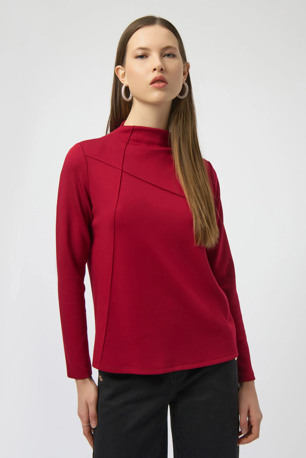 254034 Scuba Jersey Straight Top