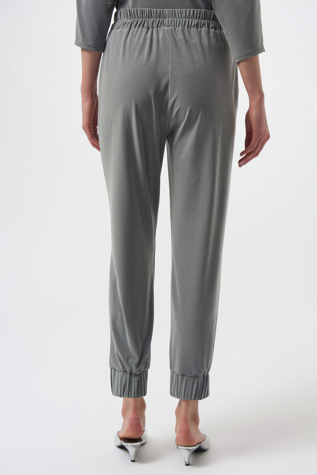 Silky Knit Pull-On Jogger Pants