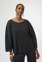 Load image into Gallery viewer, 254210 Pleated Scuba Crepe Boxy Top
