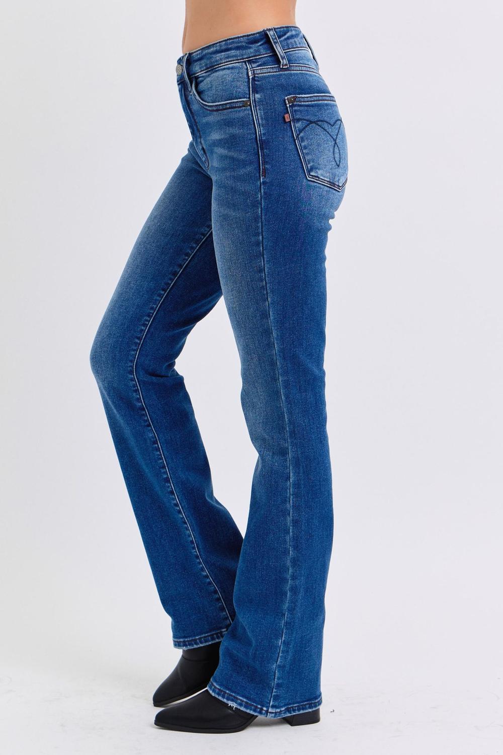 Tanya Midrise Thermal Bootcut Jean