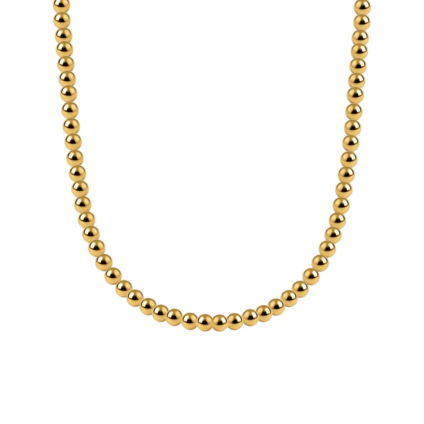 Classic 4mm Bead Necklace