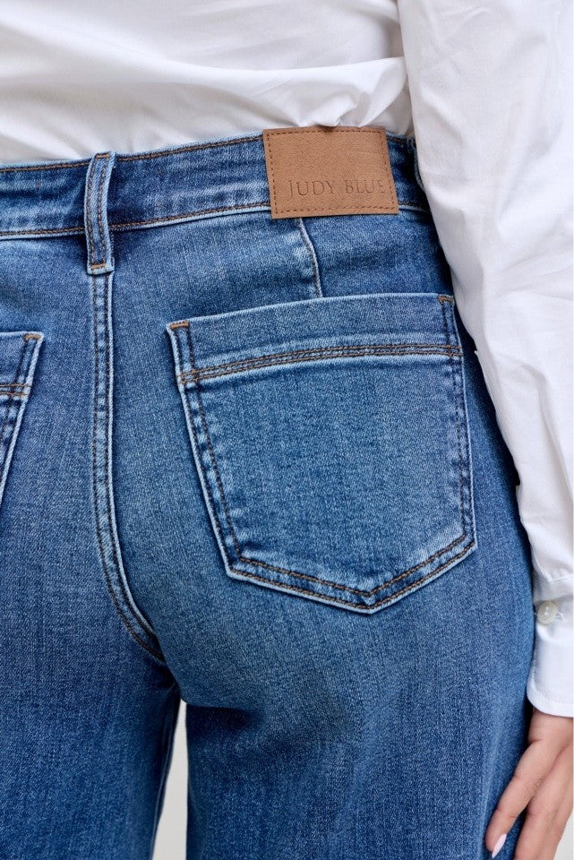 Petite Trouser Retro Wide Leg Jean