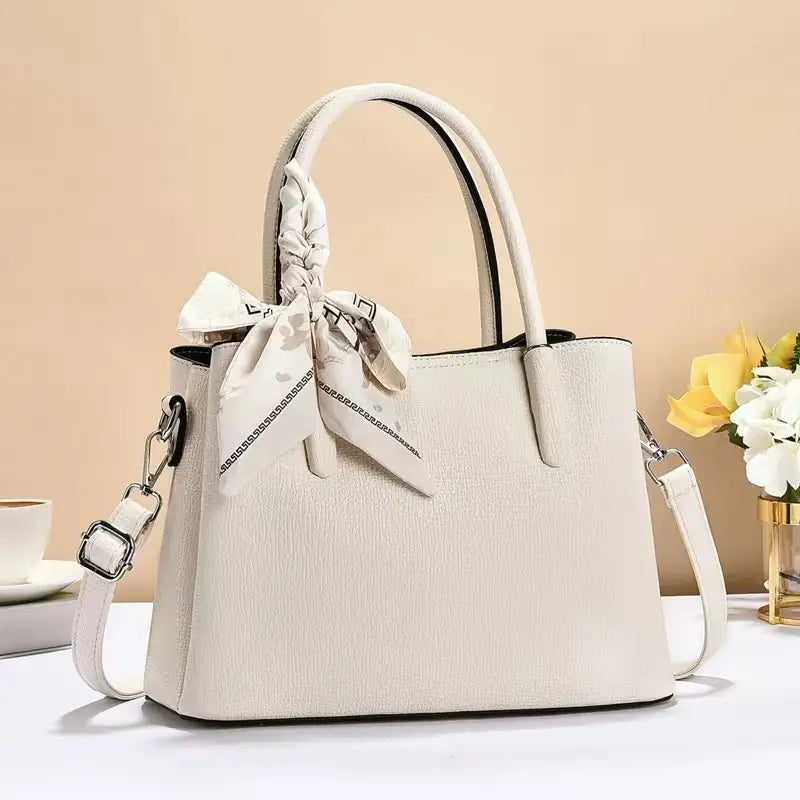 Dual Carry Microfiber Leather Bag