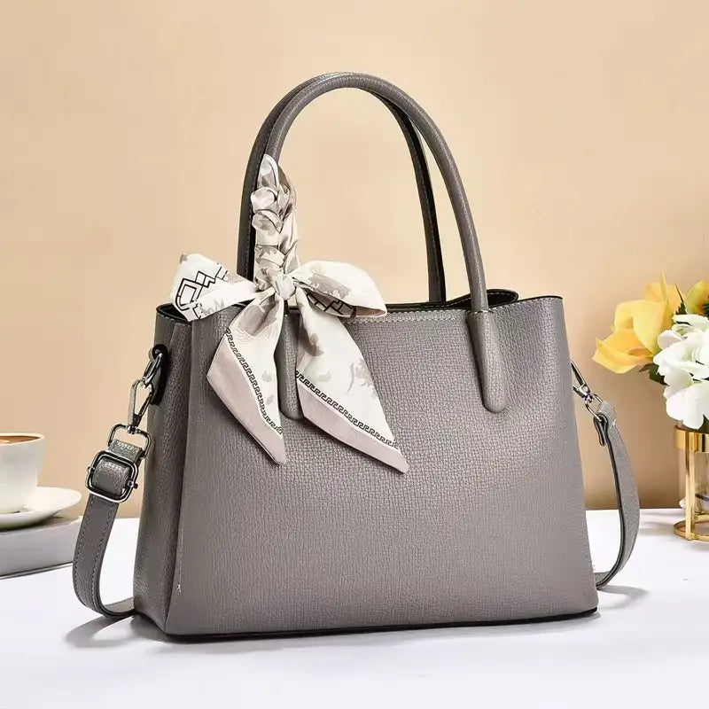 Dual Carry Microfiber Leather Bag
