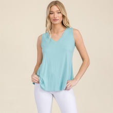 Load image into Gallery viewer, Ribbed Sleeveless Tank Top
