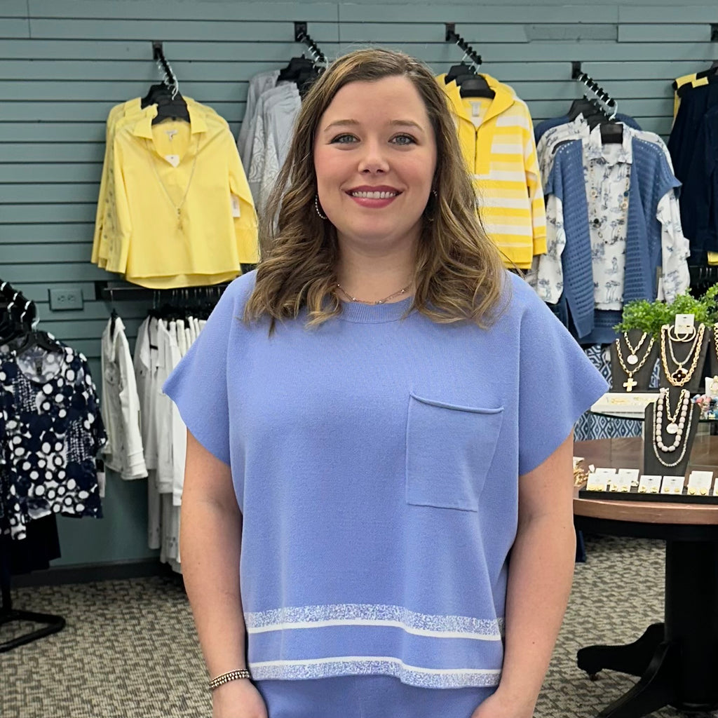 Solid Cap Sleeve Trim Top