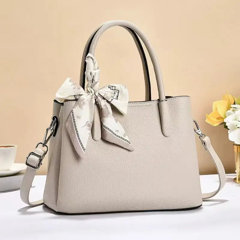 Dual Carry Microfiber Leather Bag