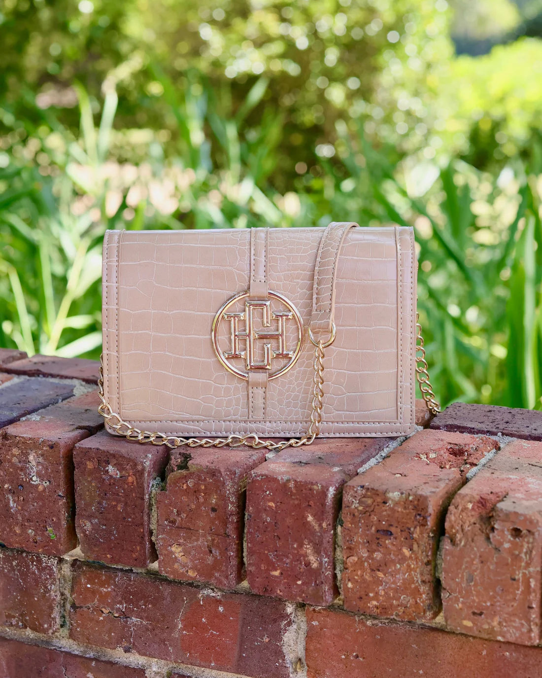Cecilia Circle Logo Handbag