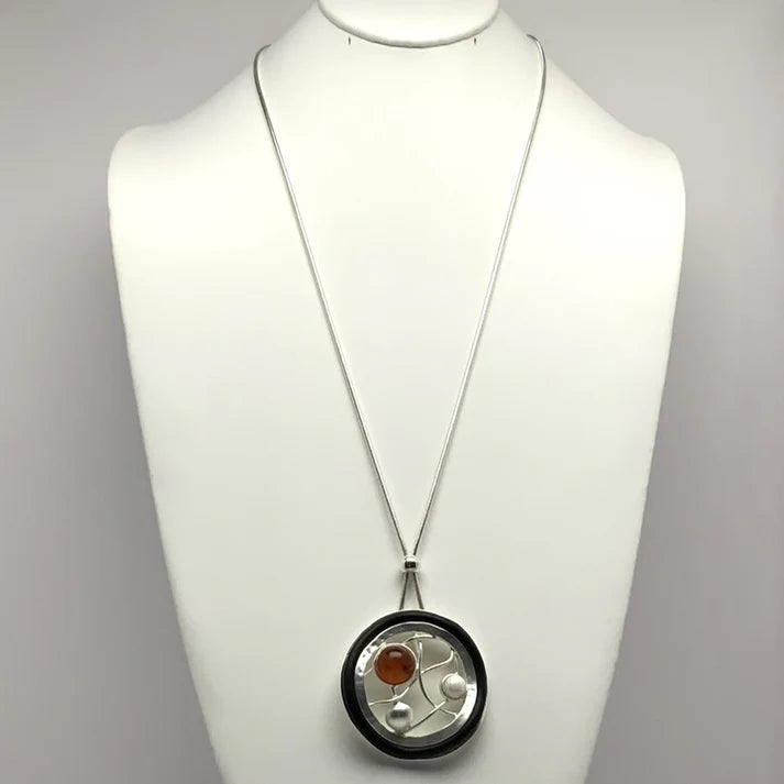 Circle Drop Necklace