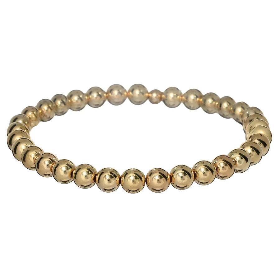 Classic 6mm Ball Bead Bracelet