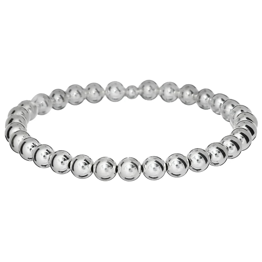 Classic 6mm Ball Bead Bracelet