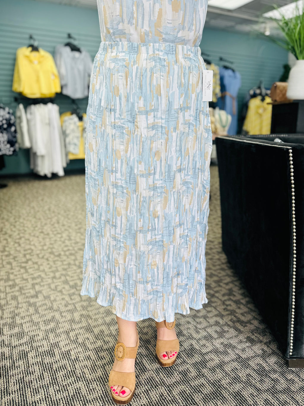 Whimsical Pull On Skirt