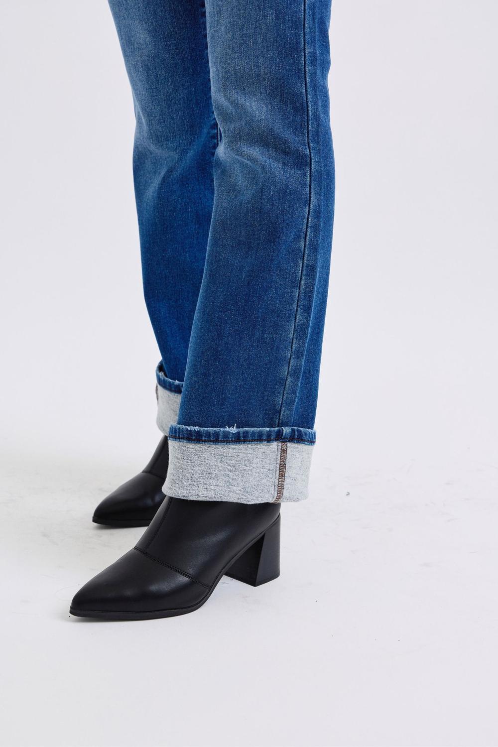 Tanya Midrise Thermal Bootcut Jean