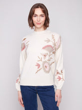 Load image into Gallery viewer, C2689R Printed Mock Neck Sweater
