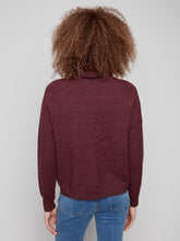 Load image into Gallery viewer, C2939 Textured Cowl Neck Knit Sweater
