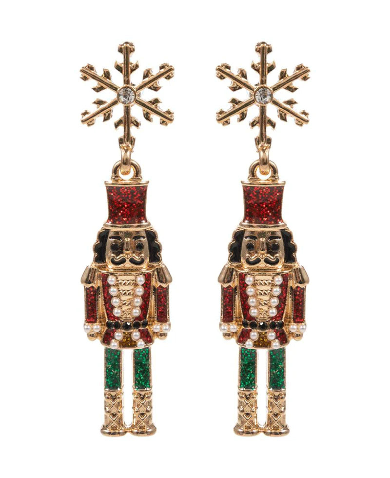 Nutcracker Stud Earrings