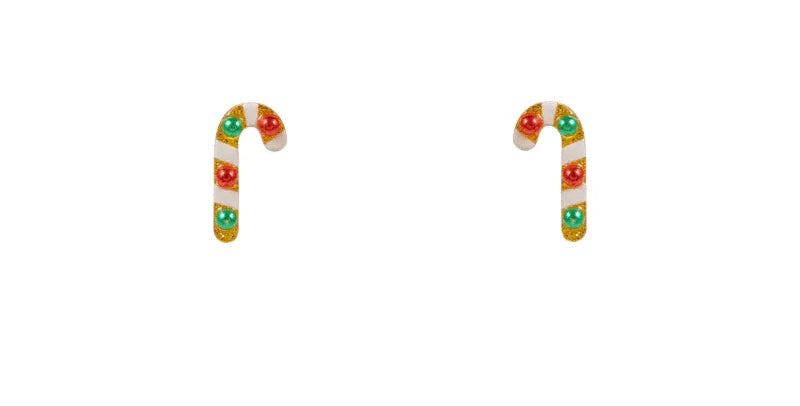 Candy Cane Earrings