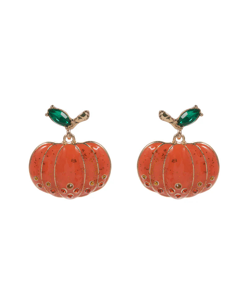 Pumpkin Earring