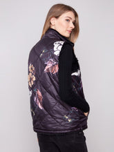 Load image into Gallery viewer, C6374P Reversible Quilted Faux Fur Vest
