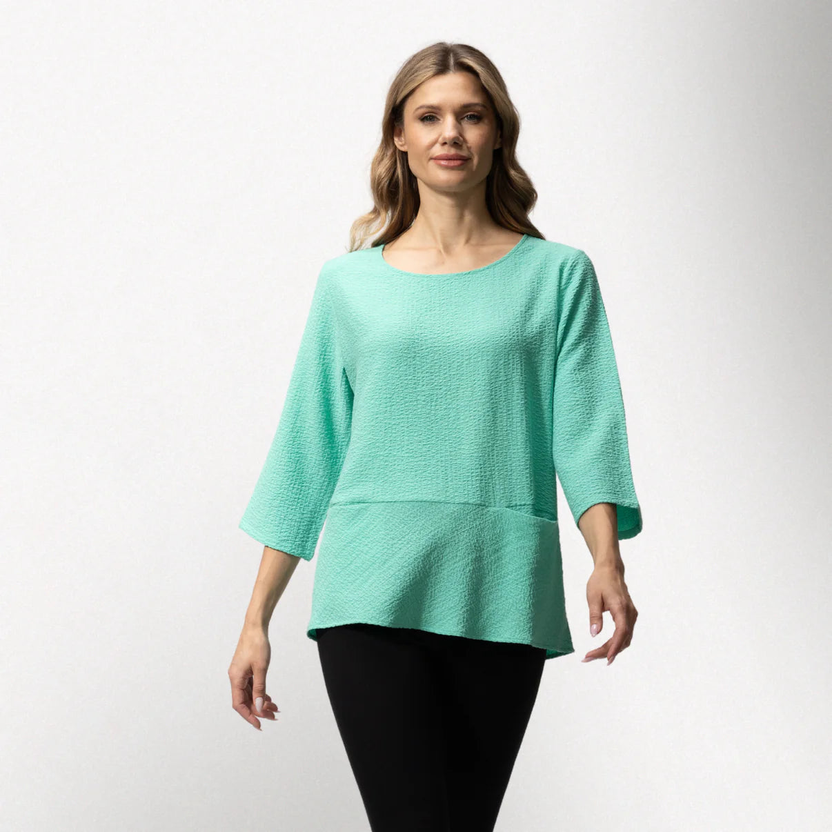 C79 3/4 Sleeve Swing Top