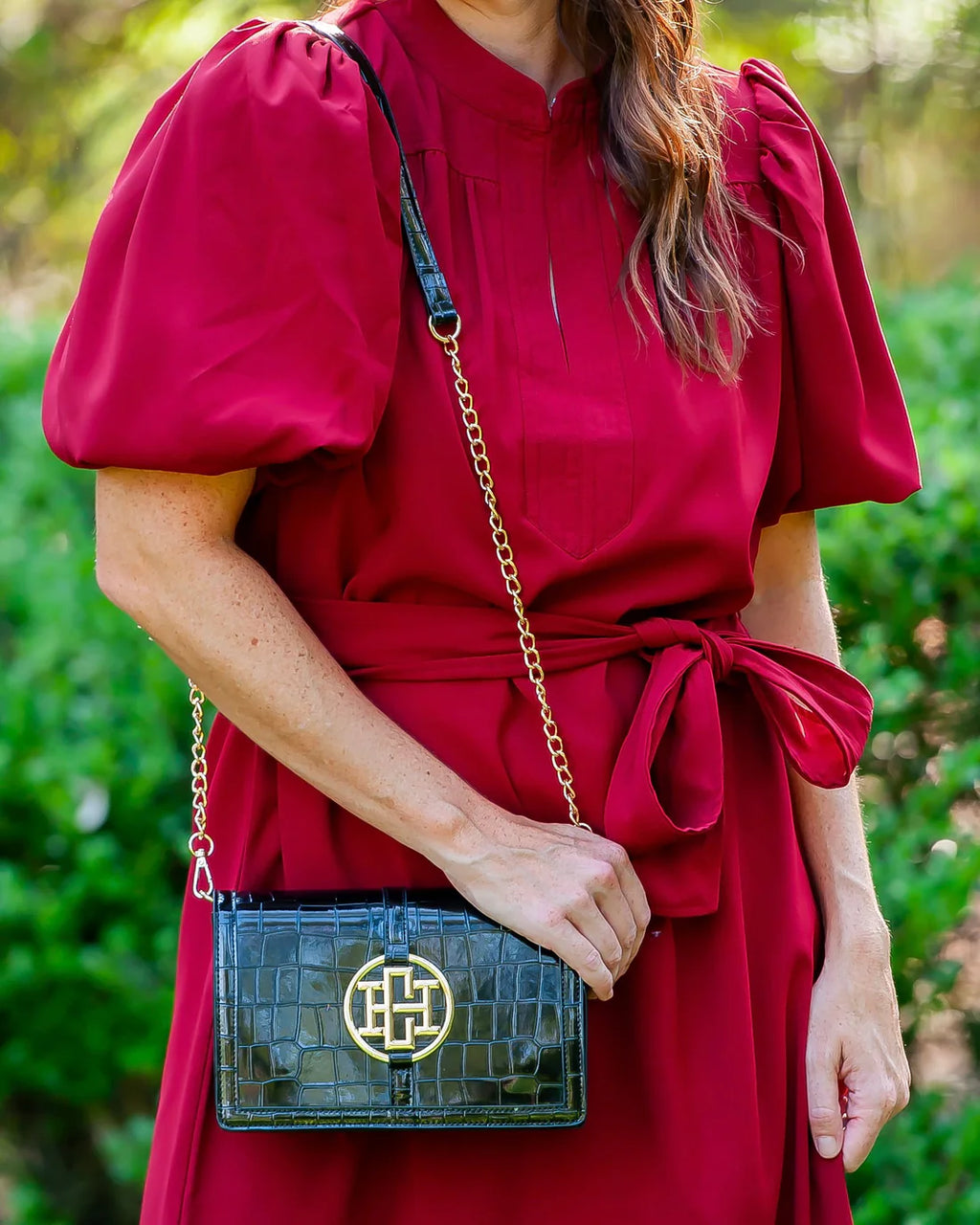 Cecilia Circle Logo Handbag