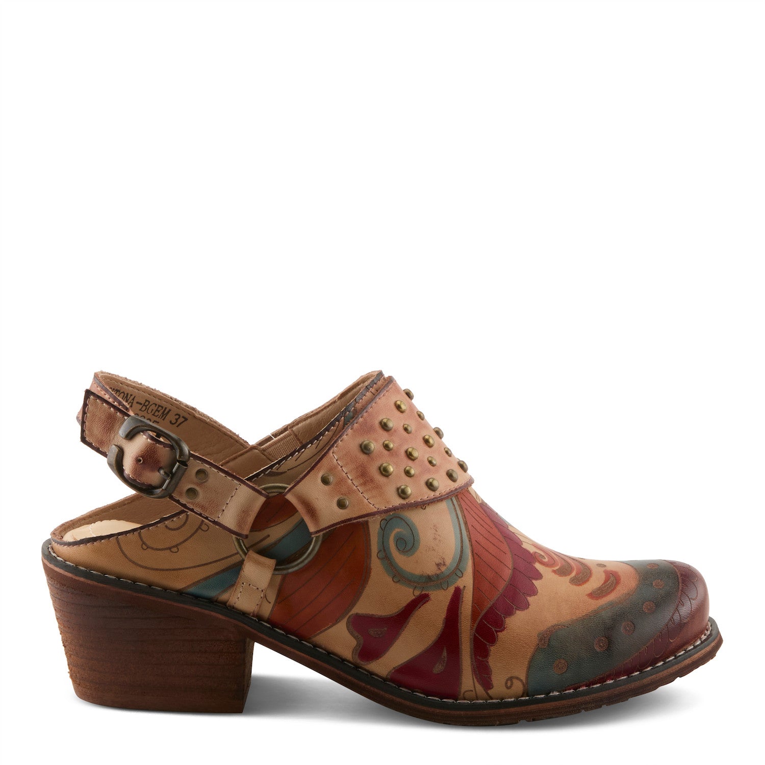 L’Artiste DAYTONA Hand-Painted Slingback Clog