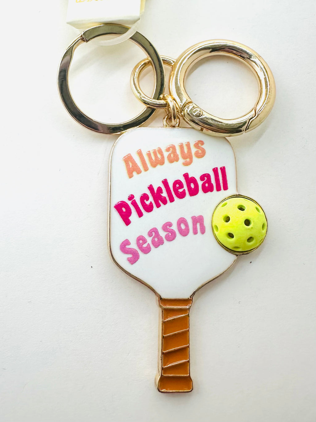 Pickleball Keychain
