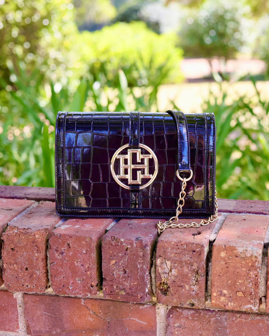 Cecilia Circle Logo Handbag